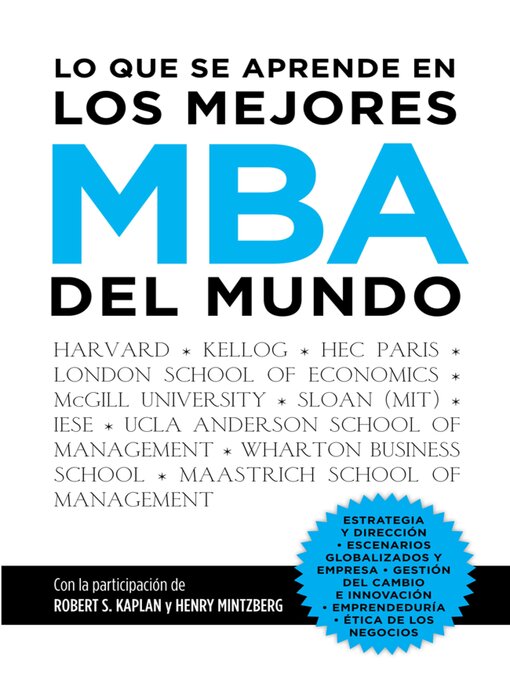Title details for Lo que se aprende en los mejores MBA del mundo by Francisco Javier Garrido Morales - Available